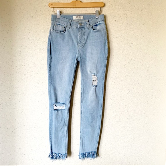 Free People We The Free Great Heights Frayed Jeans - Picture 5 of 10